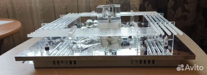 Люстра потолочная 1617-5-CR-LED