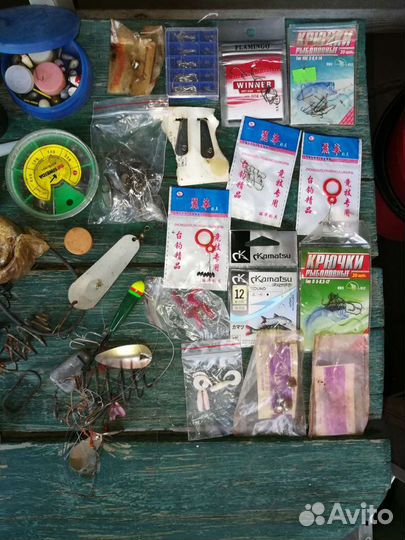 Рыболовные снасти б/у и новые