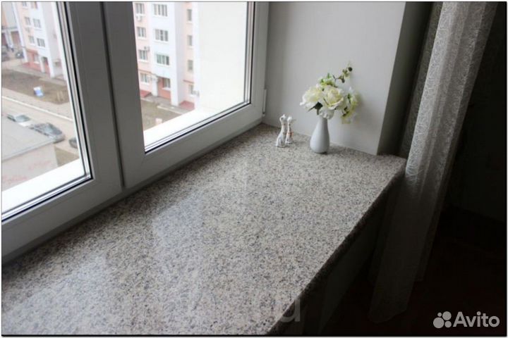 Подоконник из мрамора камня
