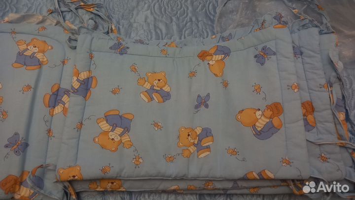 Бортики на детскую кровать