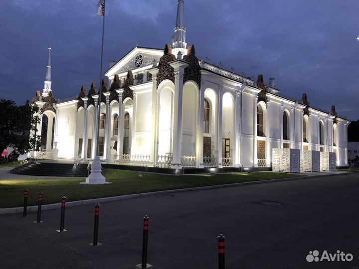 Архитектурная подсветка фасадов домов, зданий