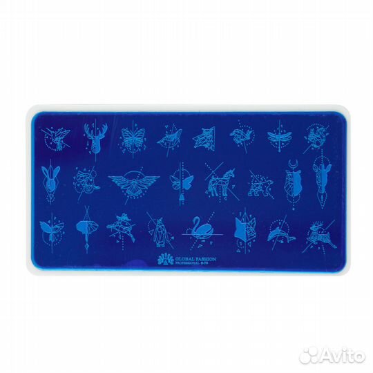 Диск для стемпинга Global Fashion #-79