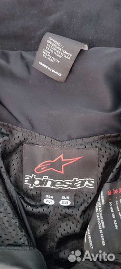 Мотоштаны кожа 58 размер Alpinestars