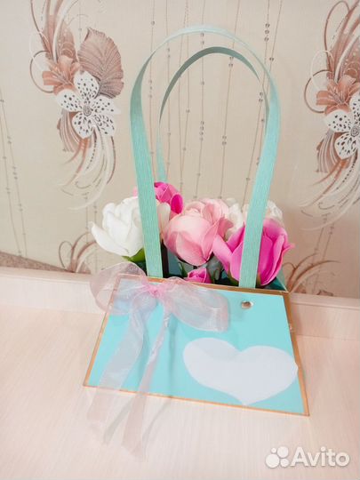 Мыльные розы в подарок