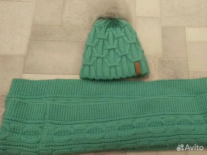 Зимняя шапка и снуд