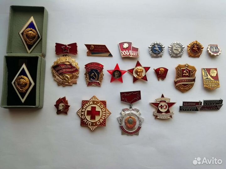 Значки СССР