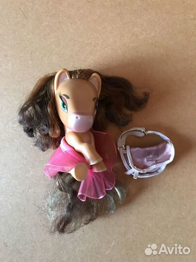Bratz Babyz Ponyz Bonita коричневый пони + куколка