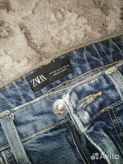 Джинсы zara 32 размер