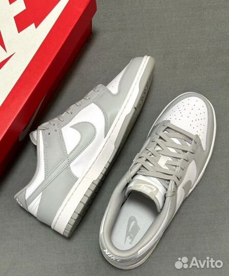 Nike Dunk Low Grey Fog Оригинал