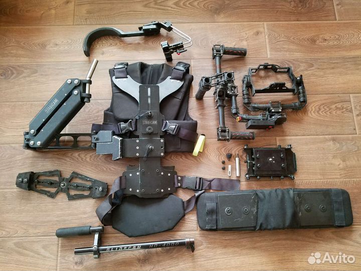 Стабилизатор для камеры с жилетом, рукой и т.д