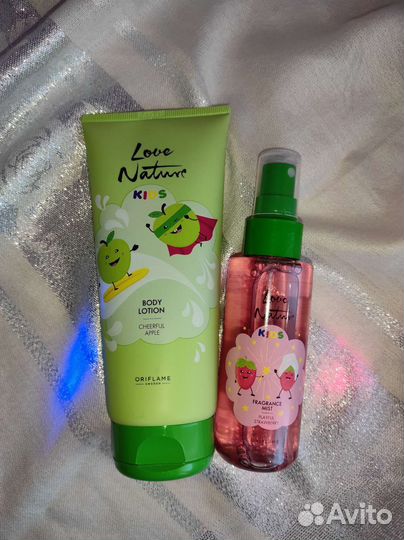 Смягчающее средство и набор для девочек