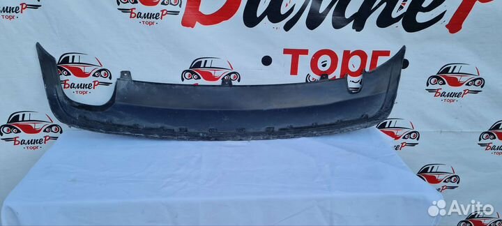 Накладка спойлер заднего бампера Volkswagen Jetta