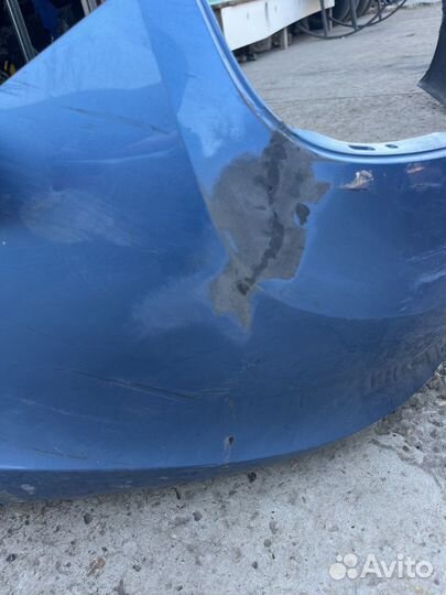 Бампер задний шкода рапид/12-20г