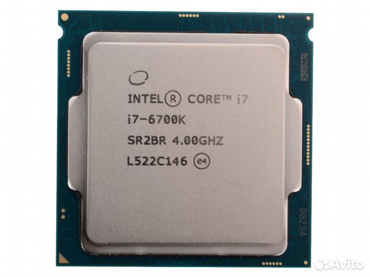 Intel core i7 6700K (8 x 4,2GHZ) 1151 сокет