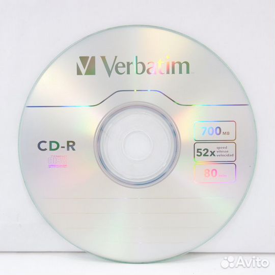 Диск CD-R Verbatim 700 Mb