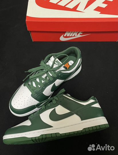 Nike dunk low varsity green оригинал