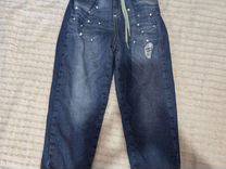 Джинсы Gloria jeans утеплённые на флисе 116