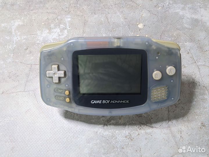 Game Boy Advance Glacier - clear blue (2001)