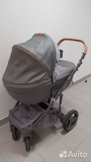 Коляска Adamex Massimo 3 в 1 + База isofix