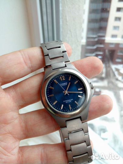 Часы casio titanium