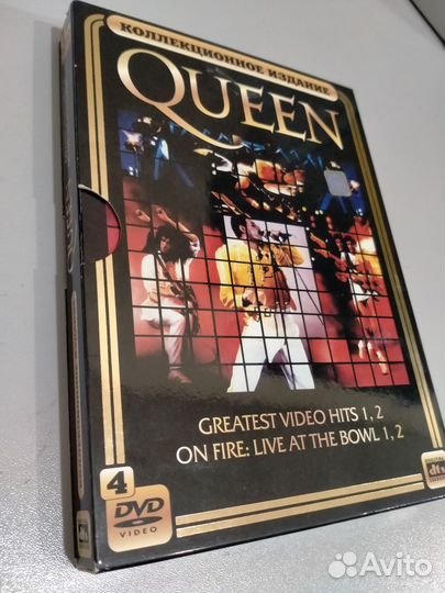 Коллекционное издание DVD дисков группы Queen