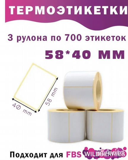 Распечатка на термопринтере