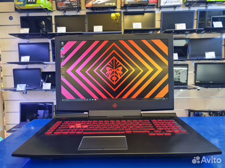 Игровой ноутбук HP Omen 17.3 Intel i5 nVidia