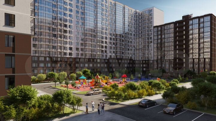 2-к. квартира, 37,7 м², 4/17 эт.