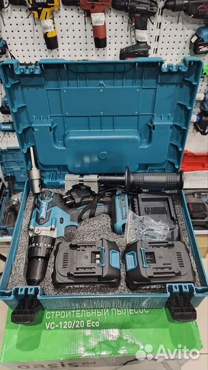 Шуруповёрт ледобур makita с увеличенными акб