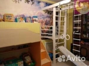 Шведская стенка с балконом и аксессуарами