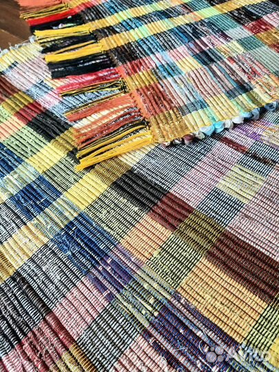 Коврик тканый домотканый половик