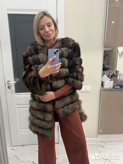 Шуба песцовая трансформер