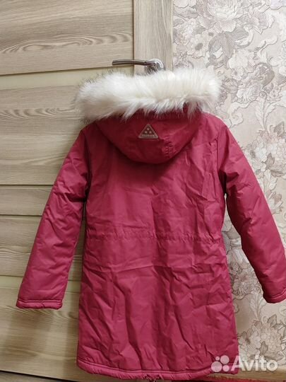 Пальто для девочки Saima 140 размер