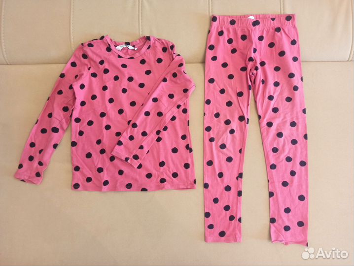 Трикотажный костюм Sela, пижама 128