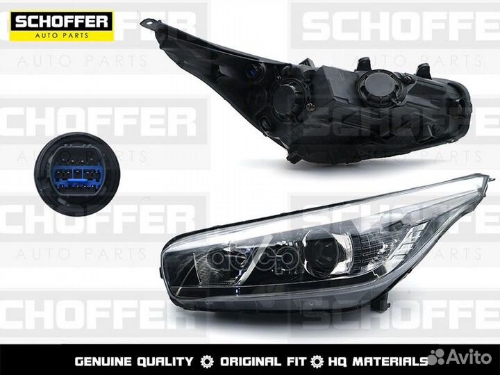 Фара левая не диодная Kia Ceed 12-18