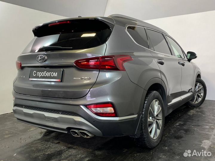 Hyundai Santa Fe 2.2 AT, 2019, 160 000 км