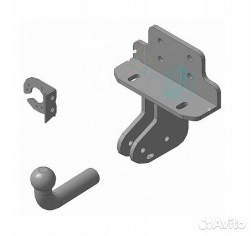 Фаркоп на Тойота Ленд Крузер 200 