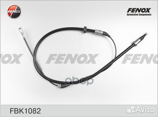 Трос ручника левый FBK1082 fenox