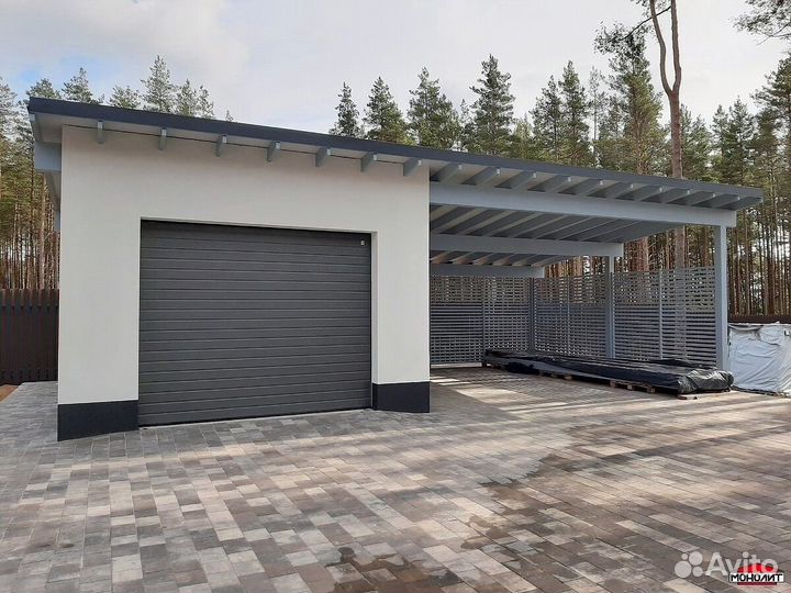 Гараж под ключ для мастерской