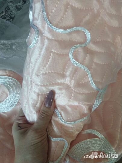 Конверт на выписку персиковый