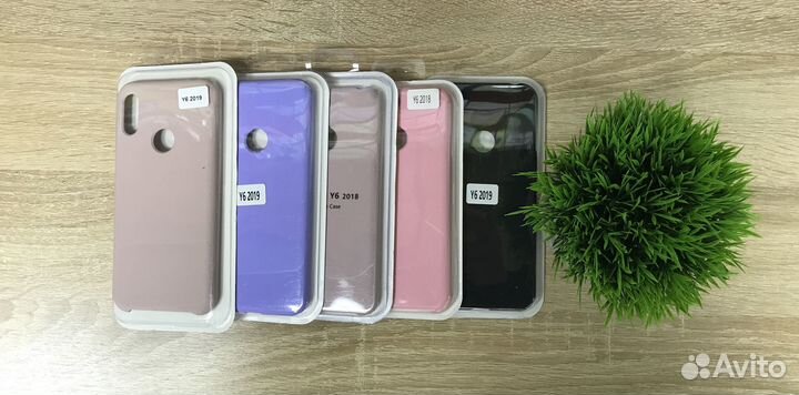 Чехол на huawei Y6/Y7/Y8 Silicone Case