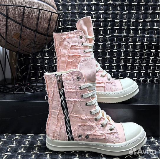 Кеды Rick Owens Ramones Slashed