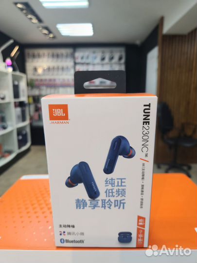 Наушники JBL Tune 230NC TWS Синие оригинал