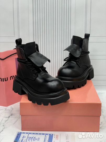 Ботинки женские miu miu