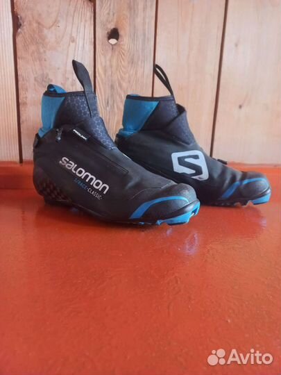 Лыжные ботинки salomon классические