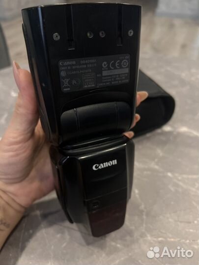 Вспышка canon speedlite 600ex rt