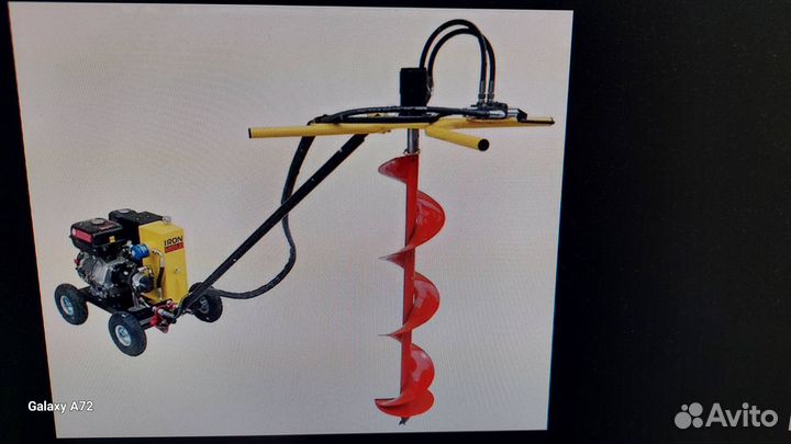 Гидравлический шнековый мотобур