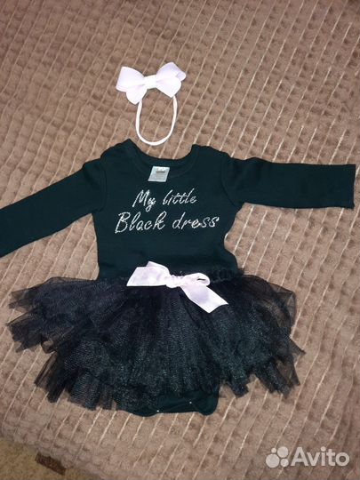 Платье боди для девочки 62 68