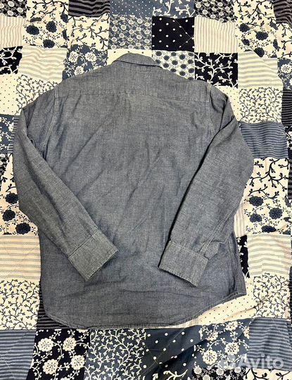 Джинсовая рубашка levis Оригинал Orange Tab