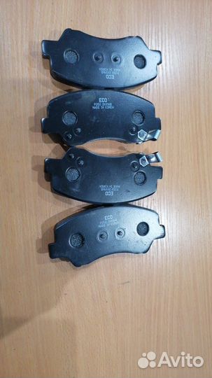 Колодки дисковые передние hyundai solaris